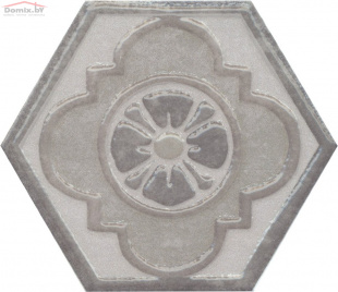 Плитка Kerama Marazzi Тюрен серый HGD\A293\SG1010 декор (10,4x12)